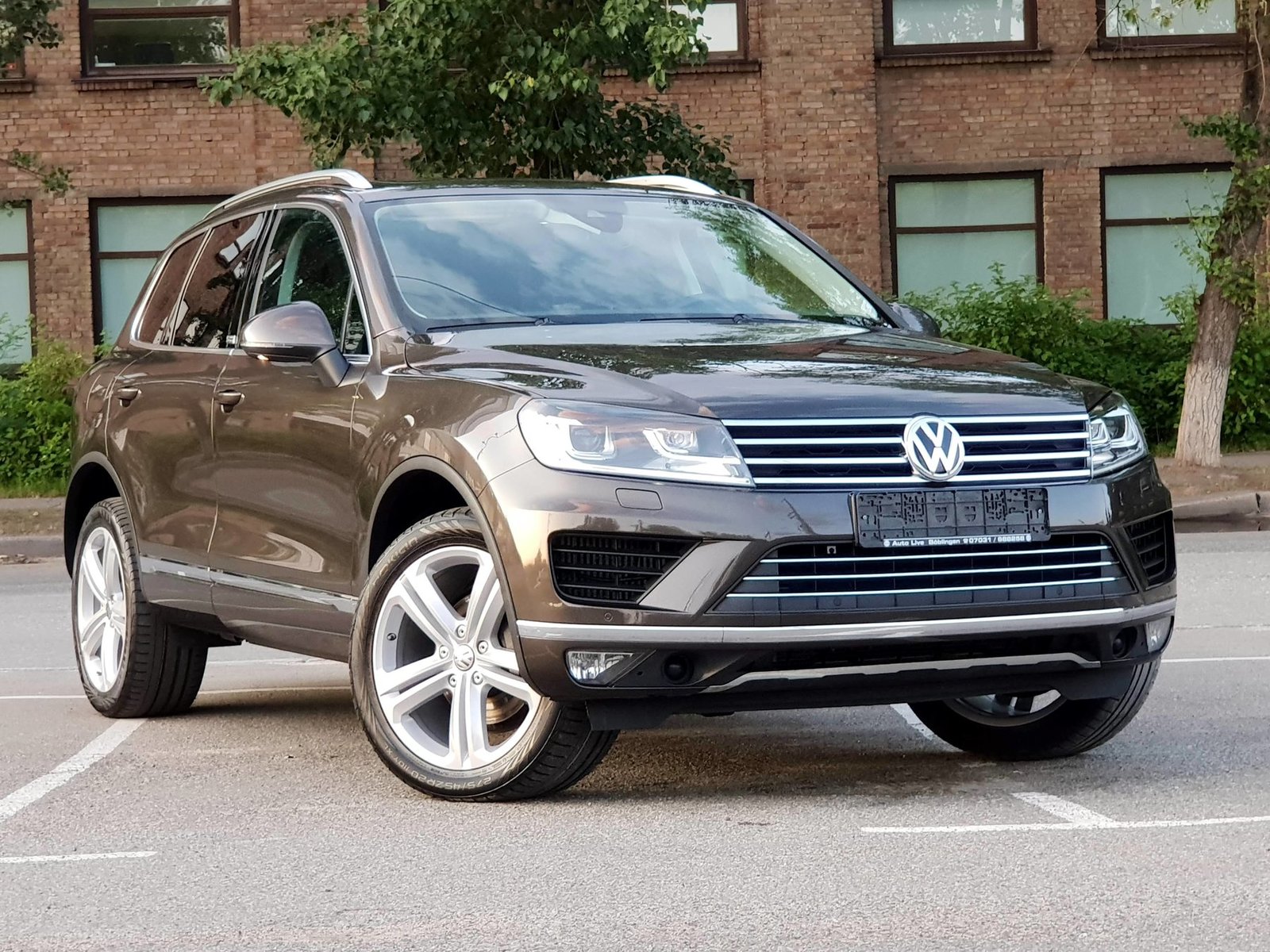 Сюрприз из Вольфсбурга — Volkswagen Touareg 2017 года